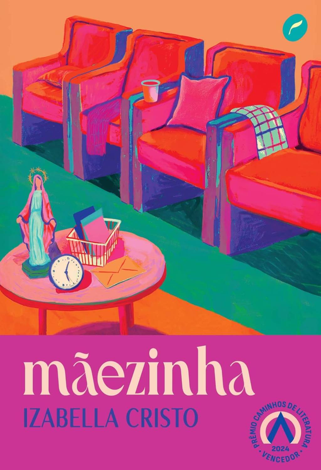 Capa do livro 'mãezinha' selecionado como um dos melhores lançamentos de 2025