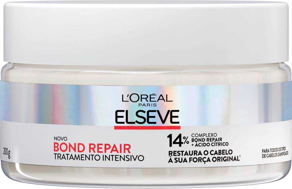 Imagem de máscara da Elseve para cabelos ressecados, funciona bem para o frio do inverno.