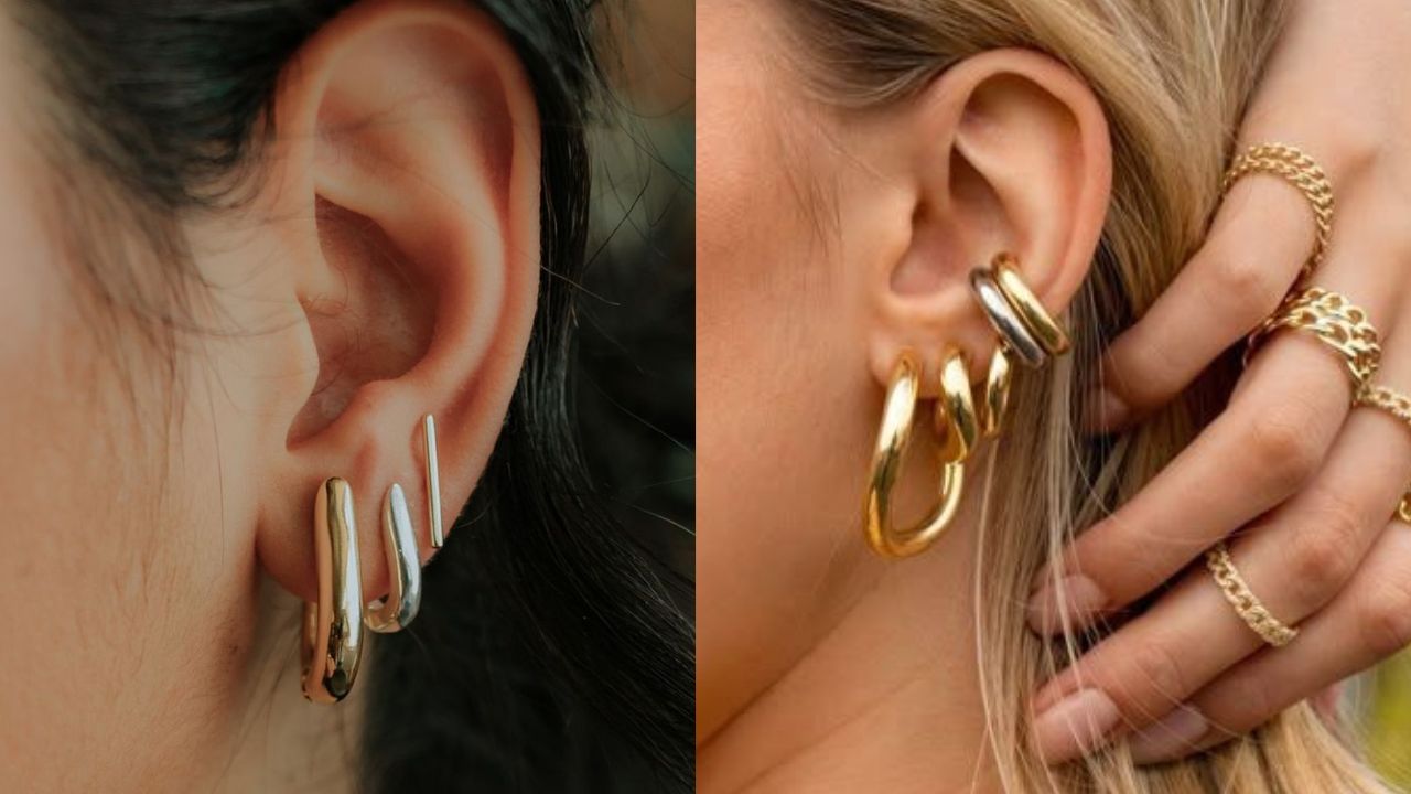 Para combinar acess&oacute;rios de duas cores, escolha pe&ccedil;as com o mesmo acabamento.