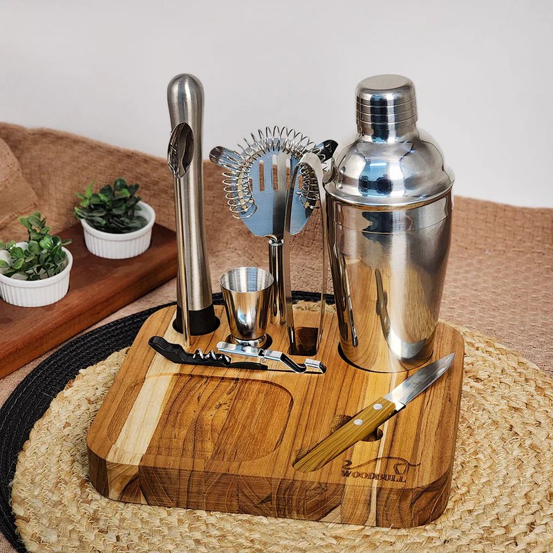 Kit de coqueteleira para o dia dos pais.