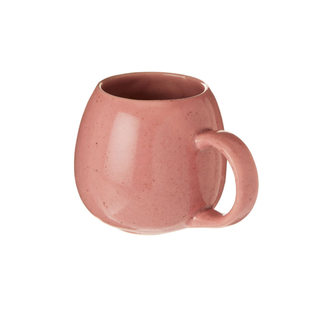 Caneca de cerâmica lisa