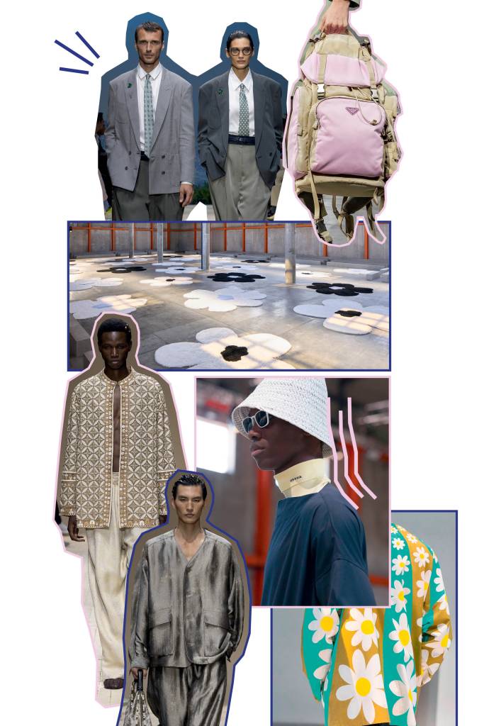 A moda acaba sendo a mesma para ambos os lados, refletindo o que surge de um no outro.