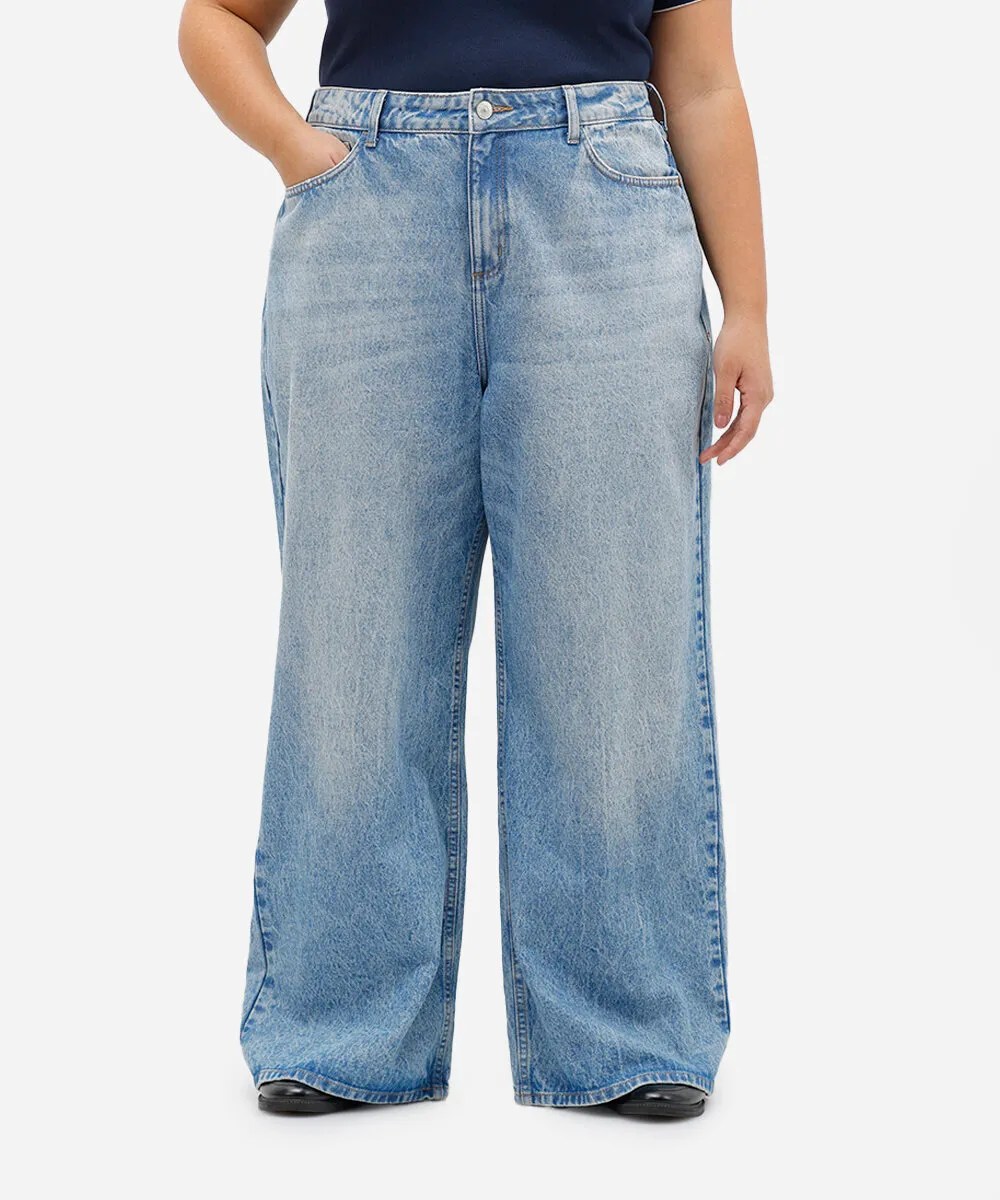 Calça jeans plus size