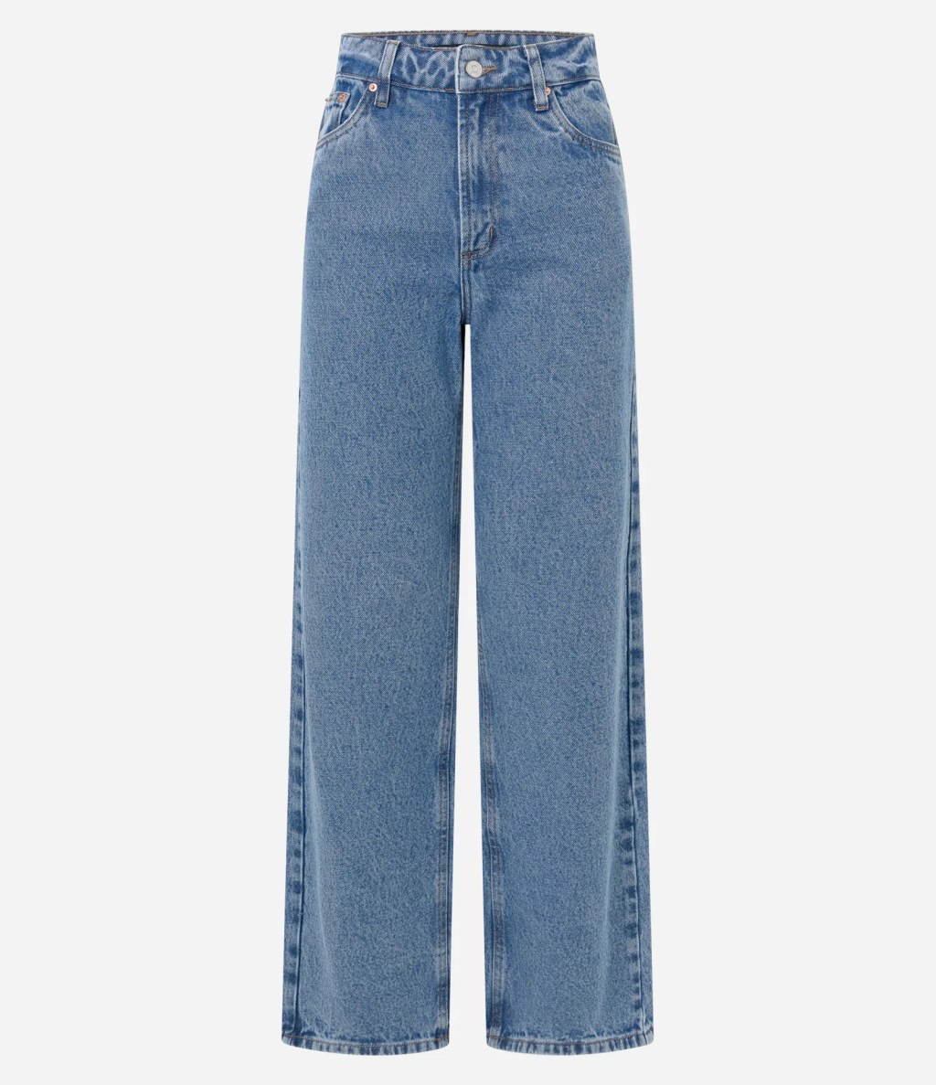Calça jeans reta