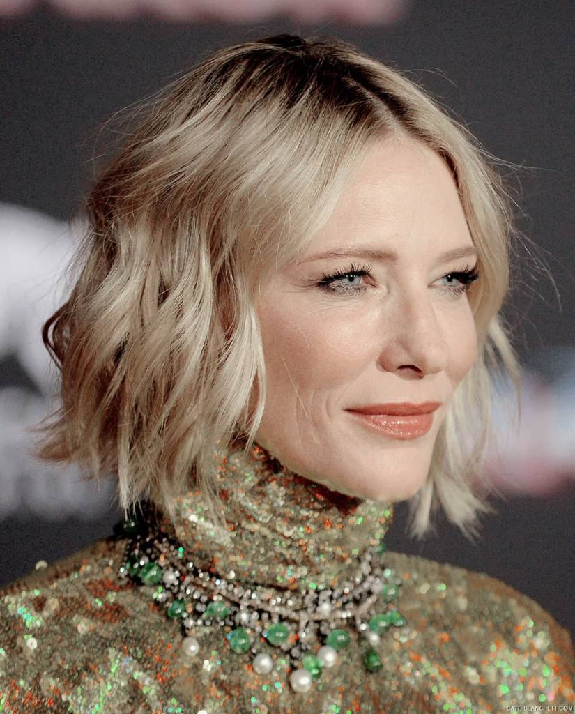 Imagem do visual de Cate Blanchett.