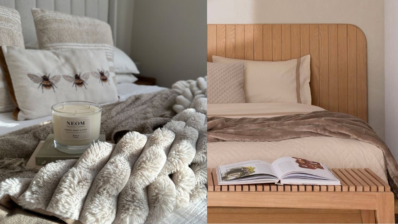 Decora&ccedil;&atilde;o do quarto com objetos decorativos