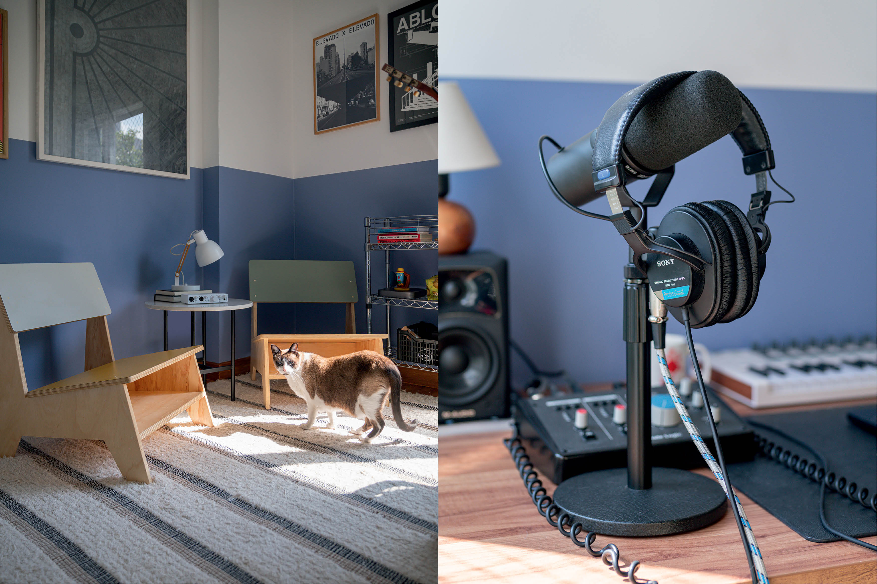 Apartamento Jeska Grecco e Leandro Neko para revista CLAUDIA