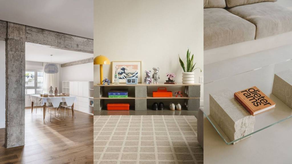 Concreto aparente: 5 ideias para trazer o estilo industrial à decoração