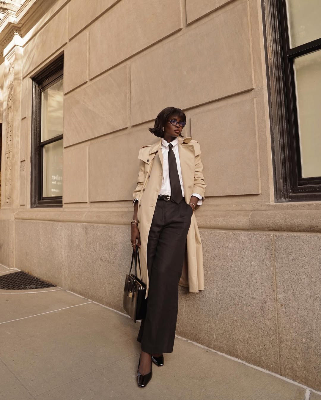 Look para usar no trabalho com salto alto