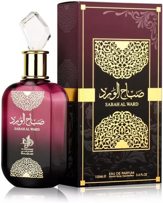 Imagem de perfume árabe feminino.