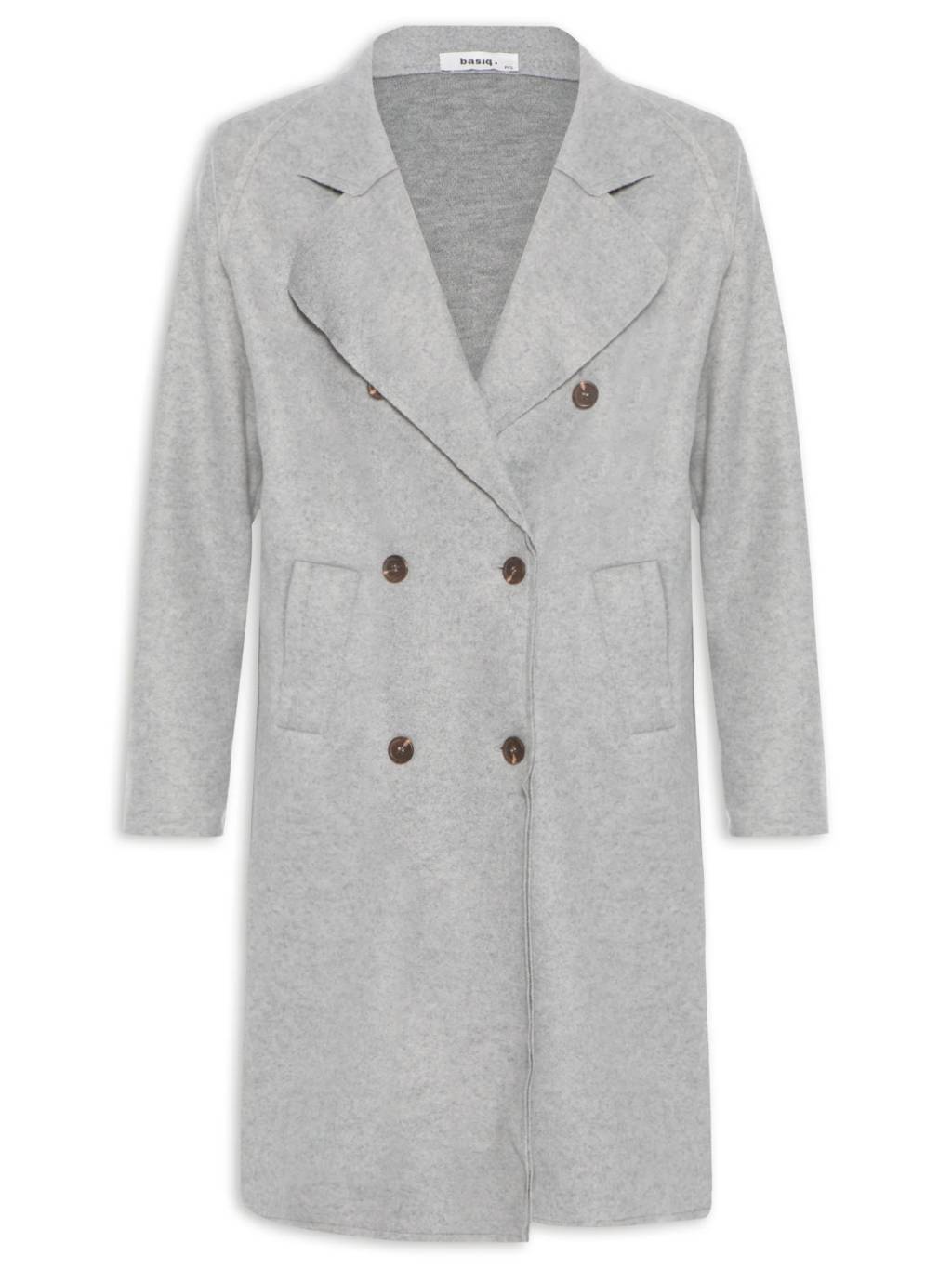 Trench coat cinza