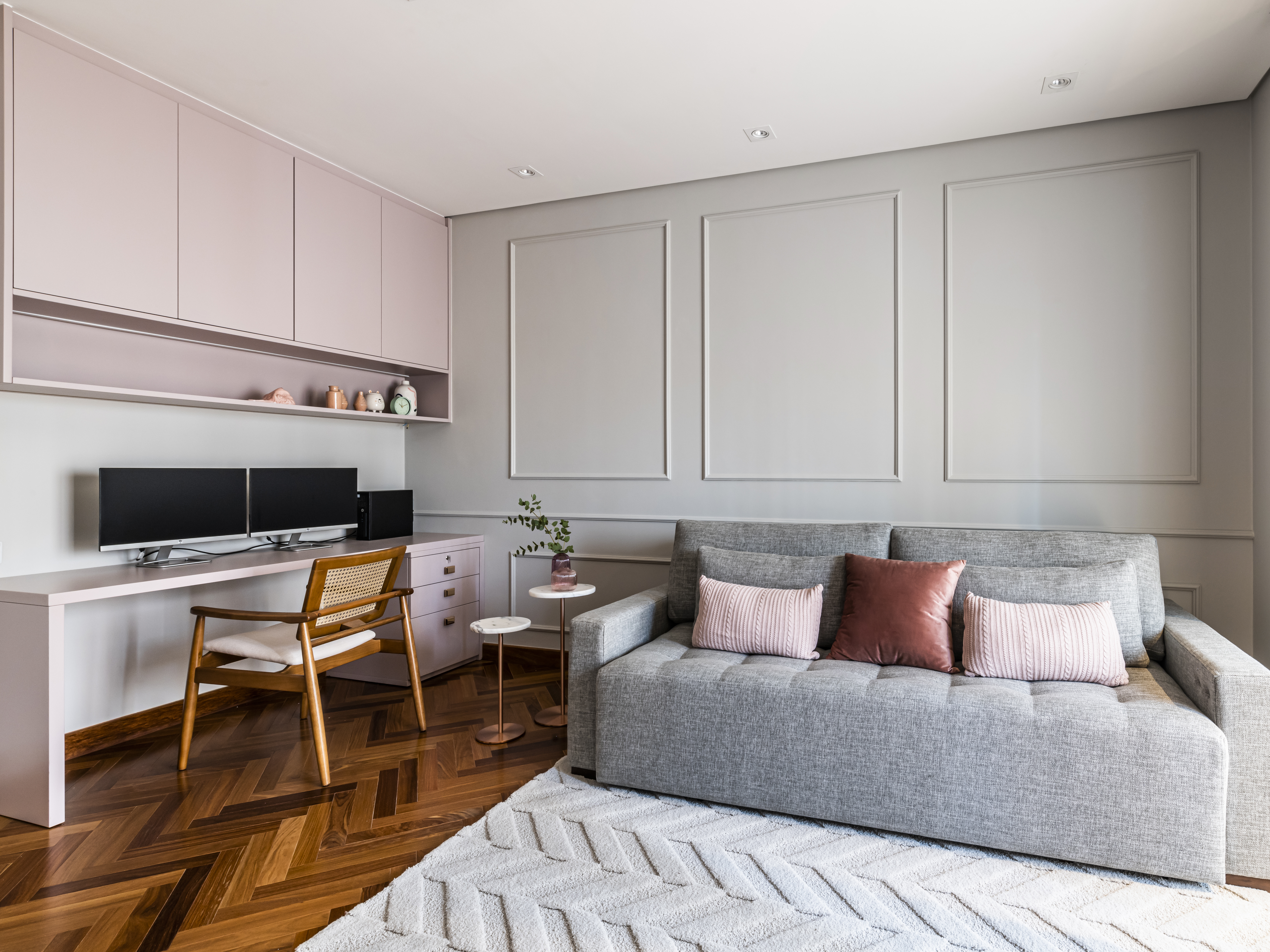 Rosa claro na primavera para valorizar ambientes