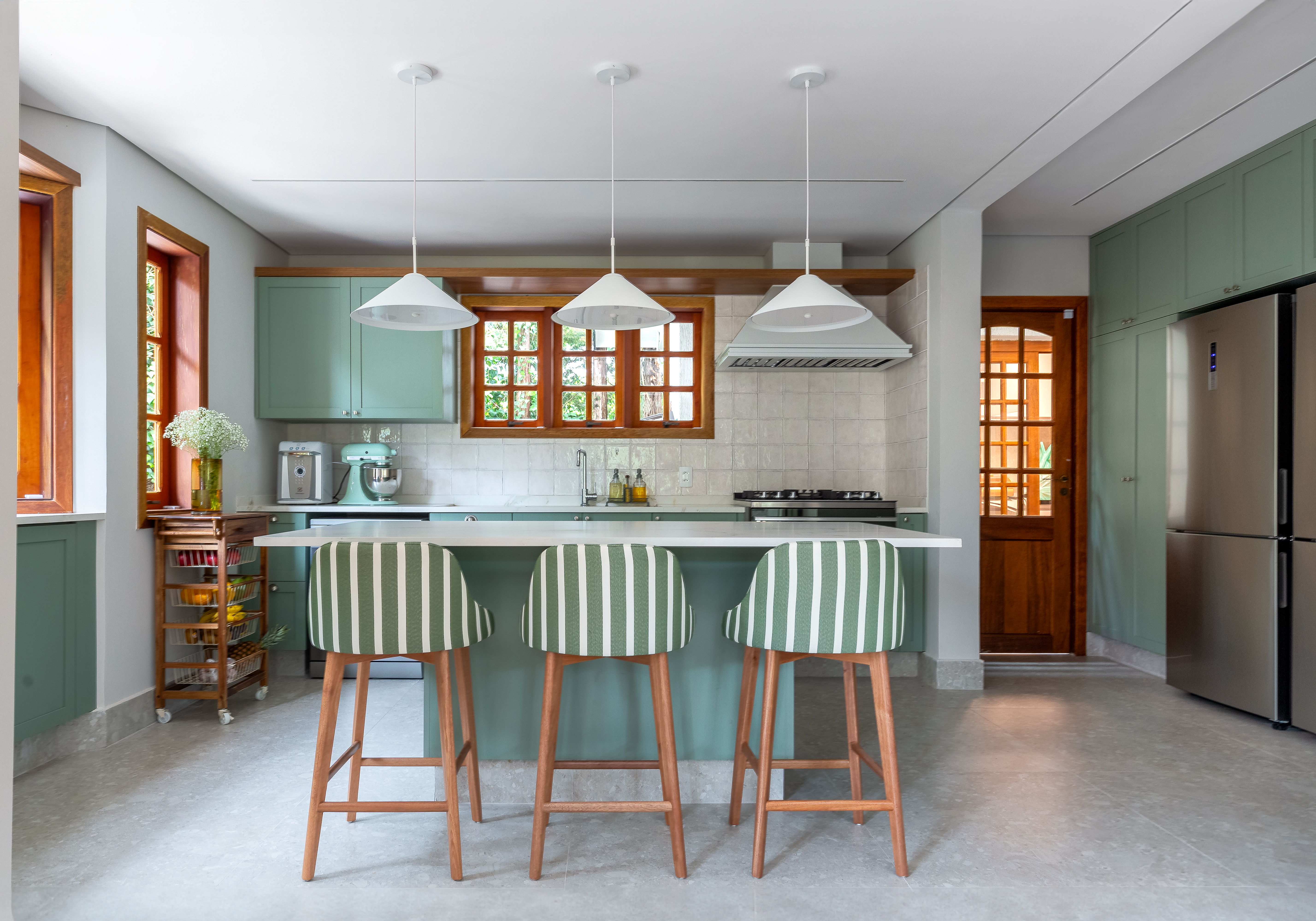 Cores verdes trazem aproxima&ccedil;&atilde;o com a natureza