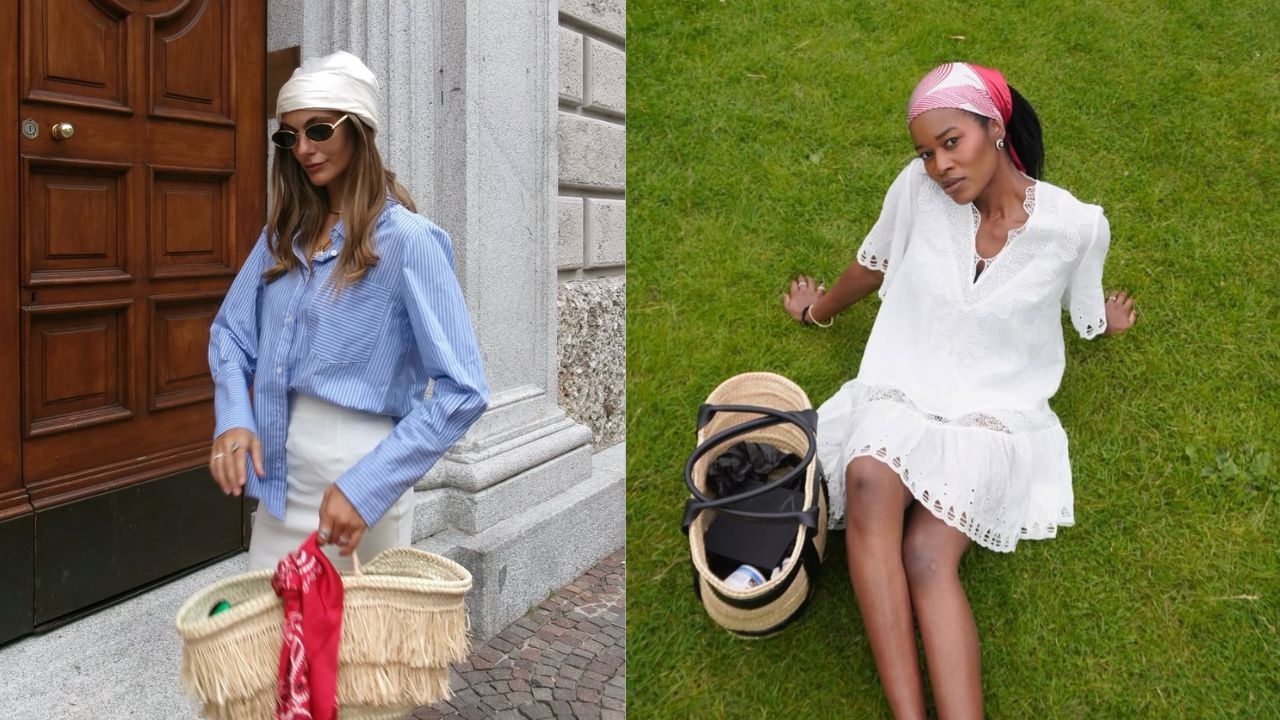 Looks com len&ccedil;o na cabe&ccedil;a