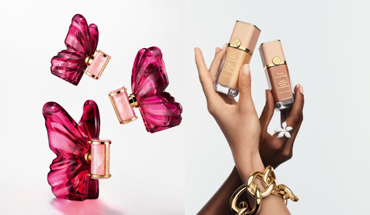 Carolina Herrera lança coleção de bases e perfume-borboleta luxuoso