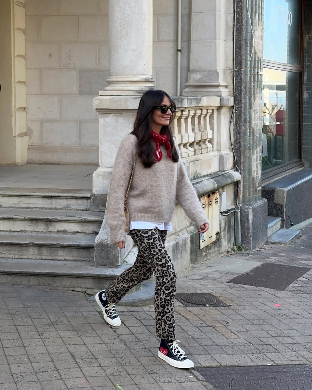 Look com roupa t&eacute;rmica