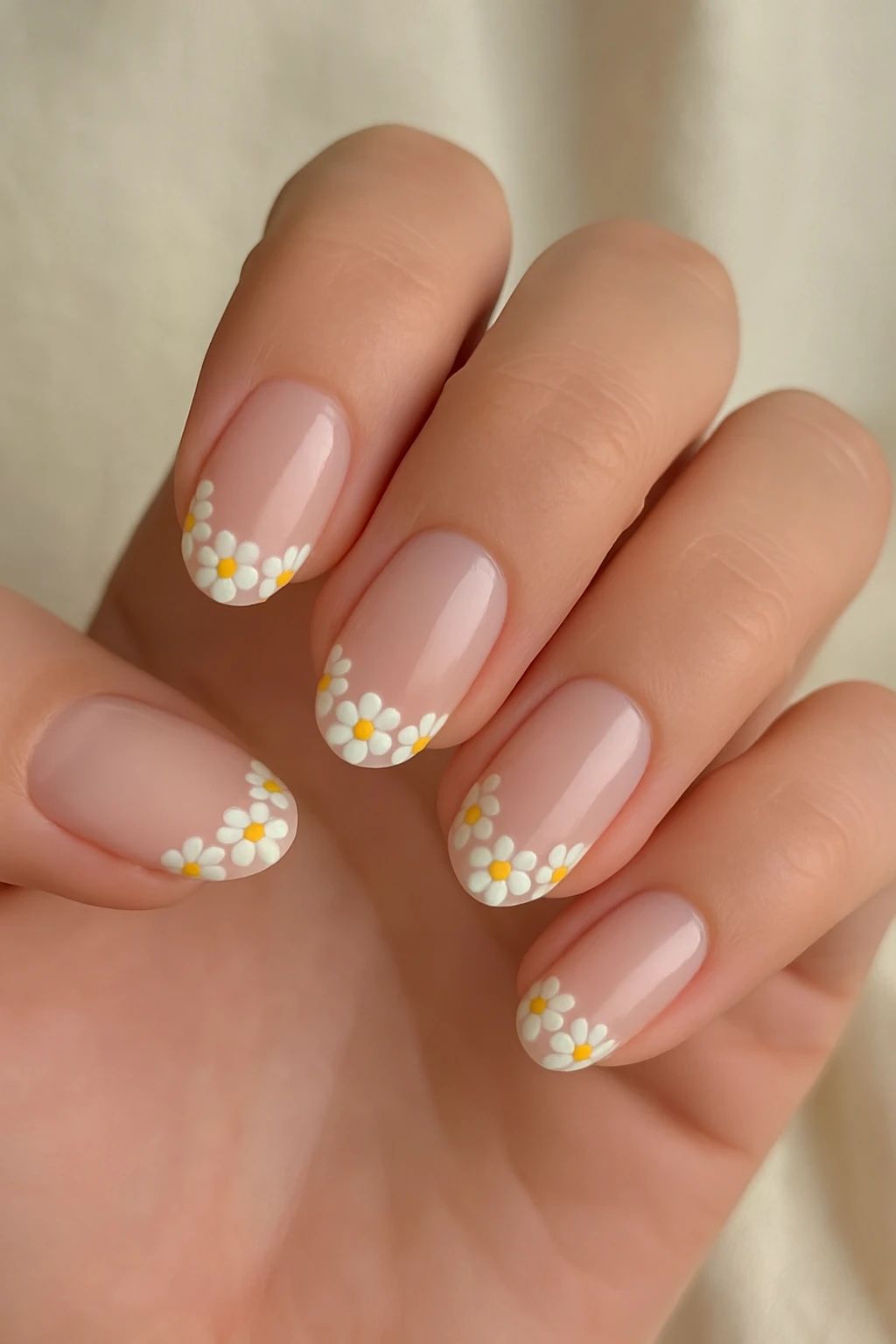 Nail art floral colorida para celebrar a chegada da primavera.