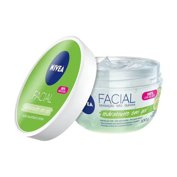 Nivea Hidratante em Gel: sensa&ccedil;&atilde;o refrescante para pele oleosa