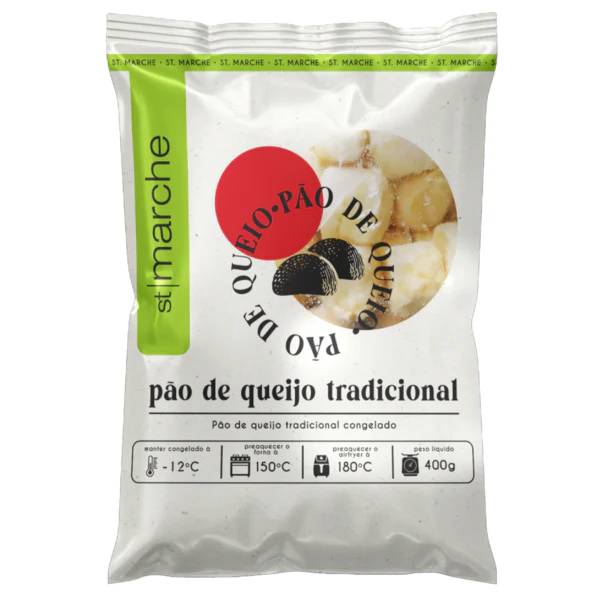 marca de pão de queijo