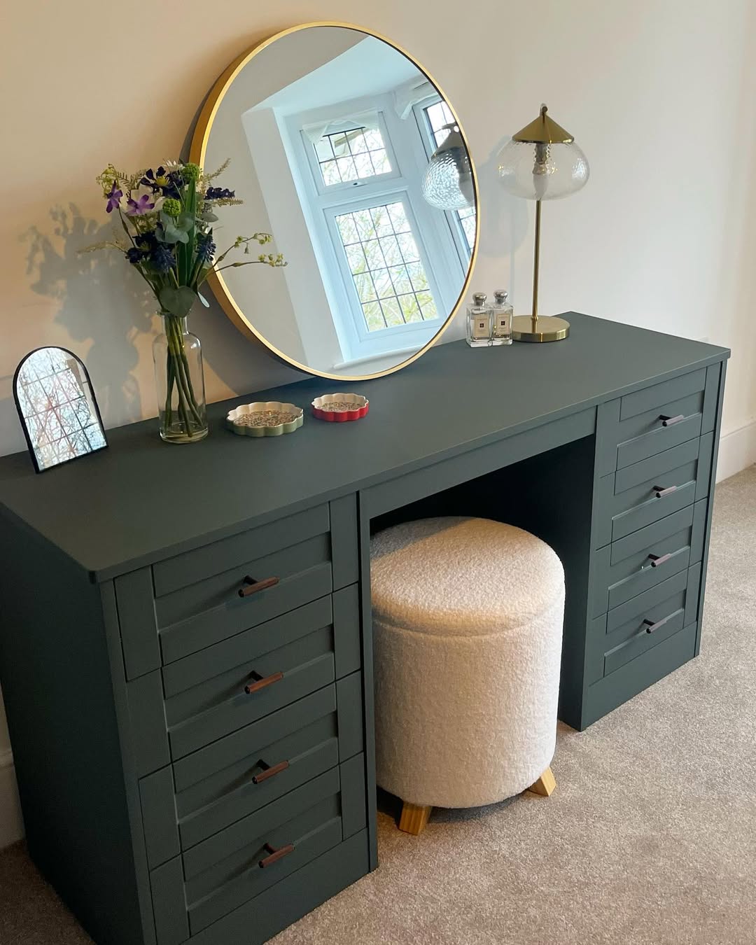 Projetos de decora&ccedil;&atilde;o com penteadeira para se inspirar