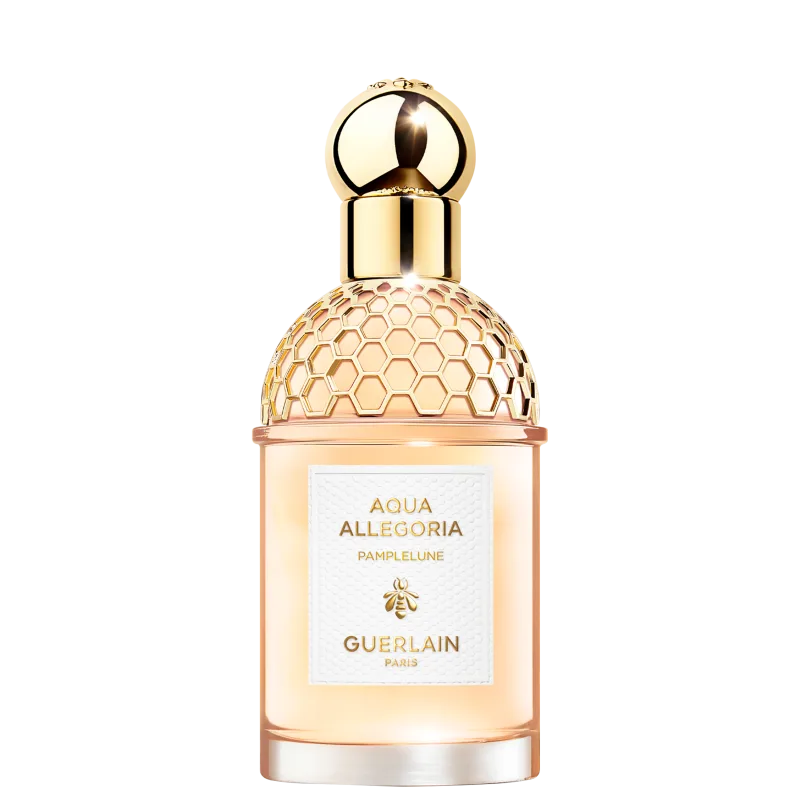 Imagem de frasco de perfume fresquinho da Guerlain para a primavera