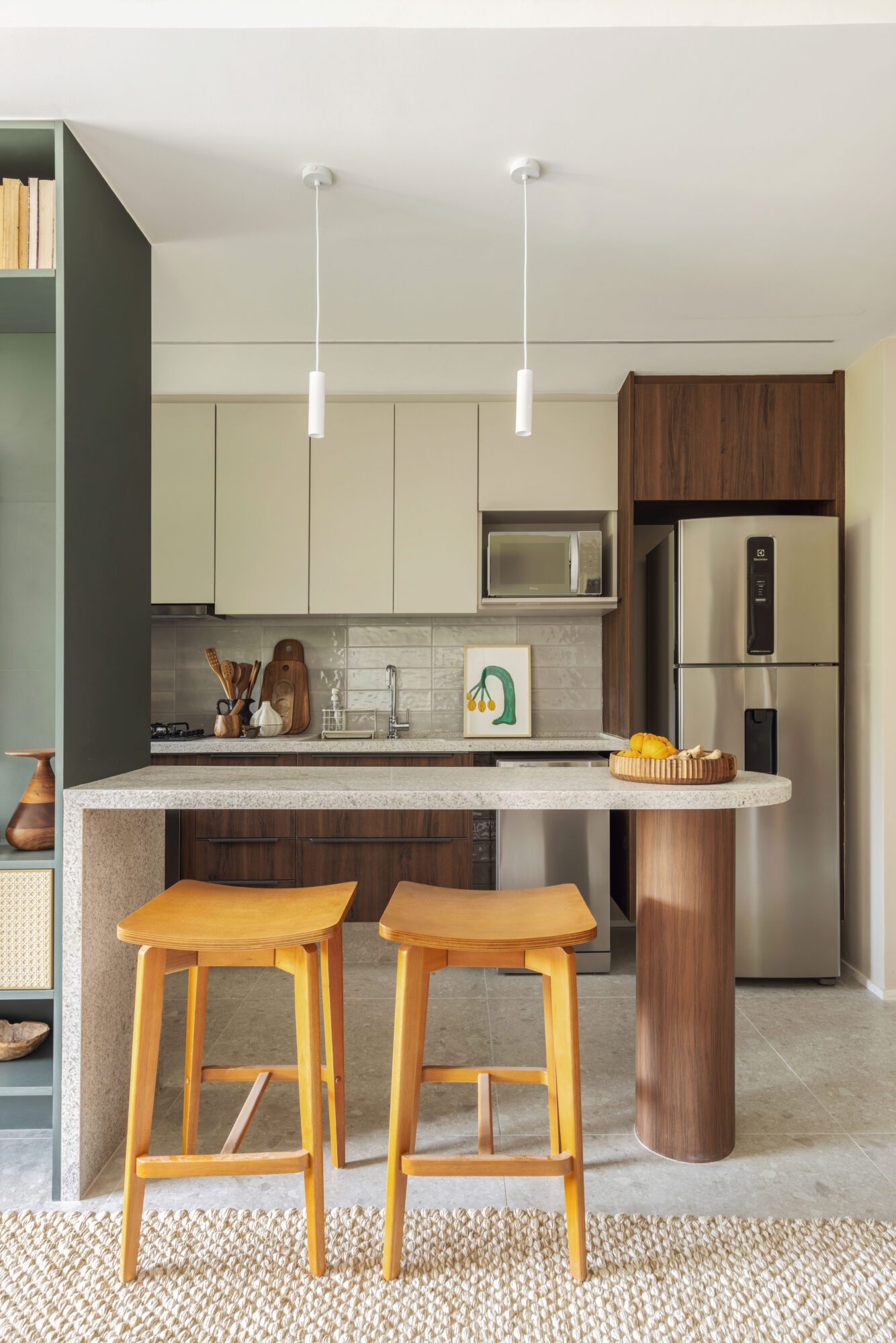 Madeira escura na decora&ccedil;&atilde;o