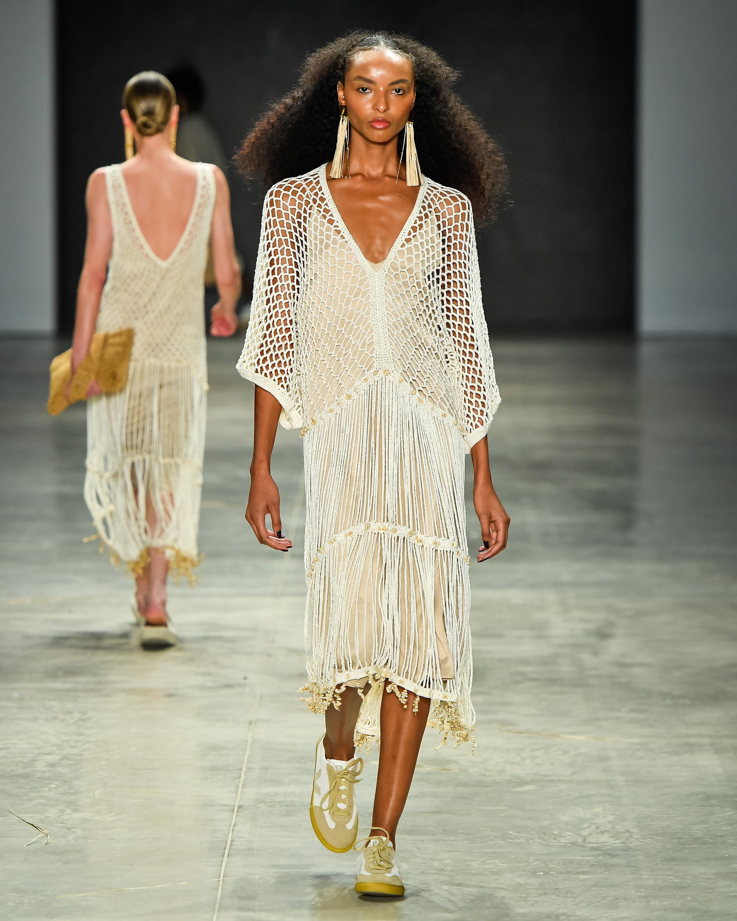 Foto do desfile da Catarina Mina