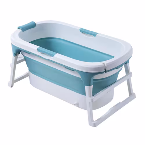 Banheira dobr&aacute;vel para um dia de spa