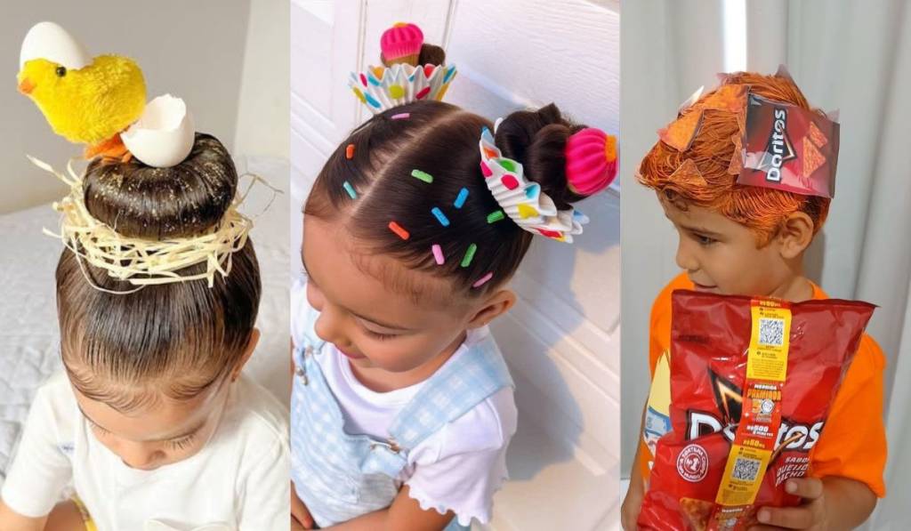 Como colar coisas no cabelo maluco de forma segura e criativa