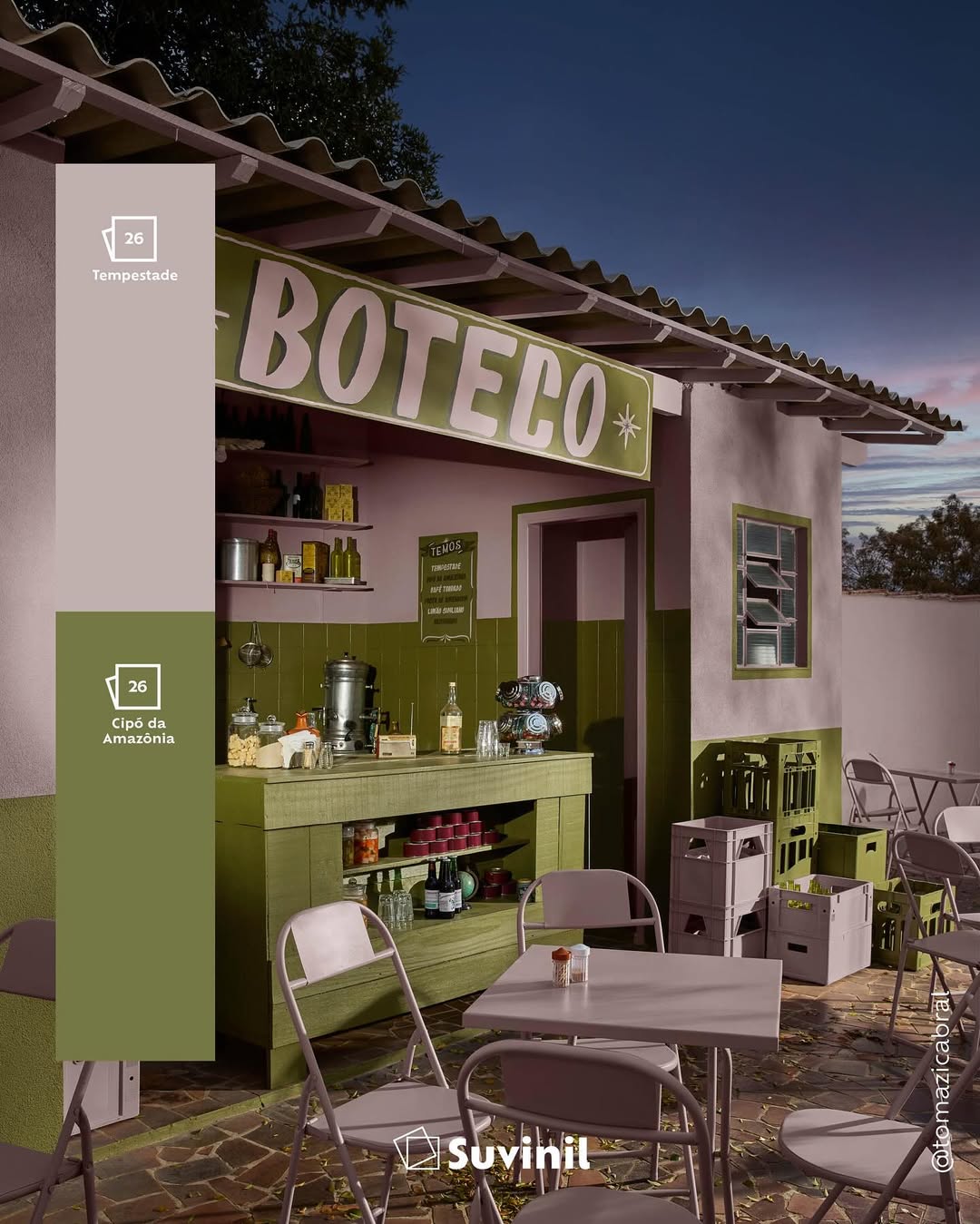 Cor Tempestade &eacute; uma das apostas da Suvinil para 2026.