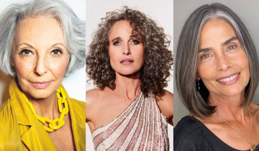 5 cortes elegantes para cabelos grisalhos que tiram anos da aparência