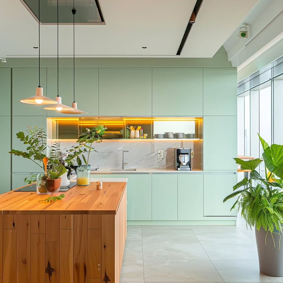 Como usar verde pistache na cozinha