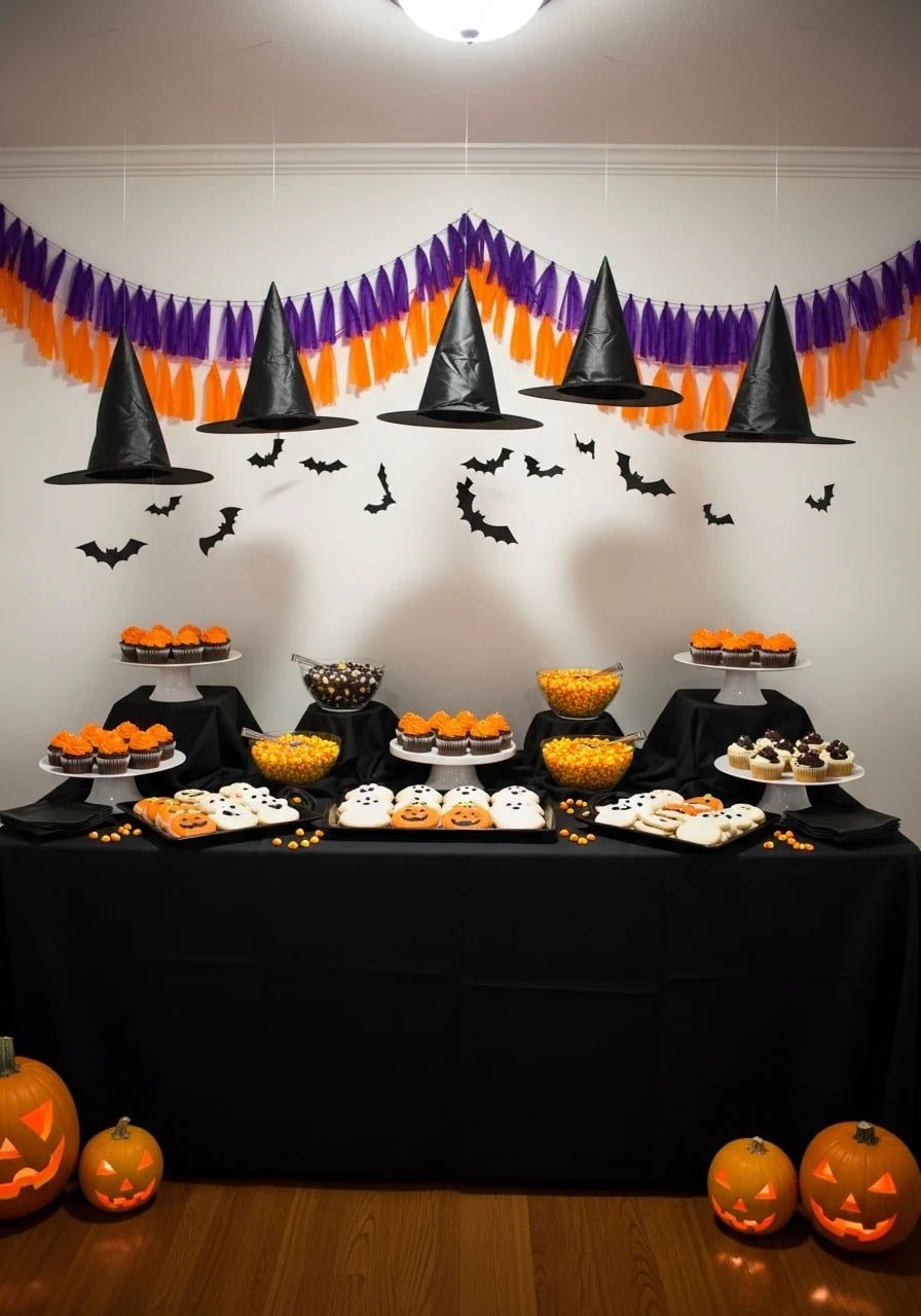 Imagem utilizada na matéria " Decoração simples e barata para festa de Halloween em casa", publicada em 17/10/2025.