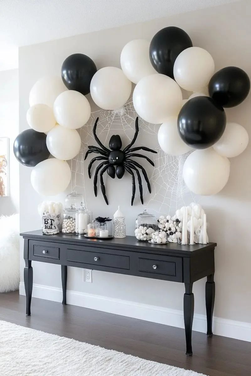 Imagem de decora&ccedil;&atilde;o de aranha para o Halloween