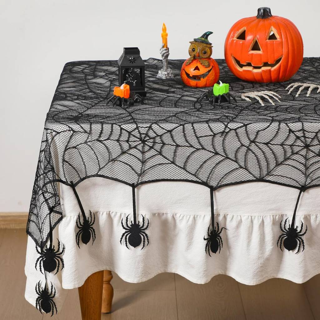 Imagem utilizada na matéria " Decoração simples e barata para festa de Halloween em casa", publicada em 17/10/2025.