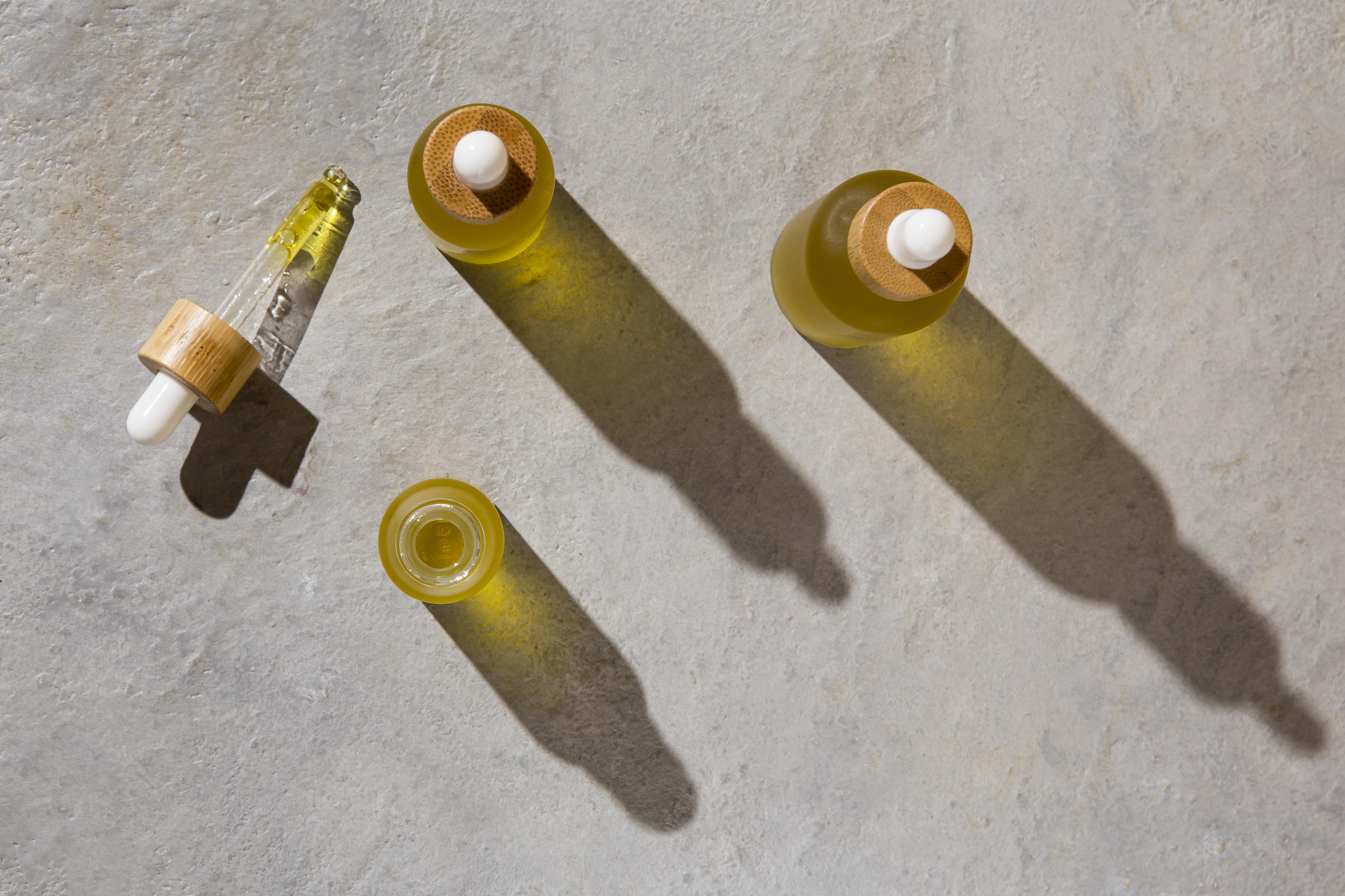 Imagem de &oacute;leos puros para skincare