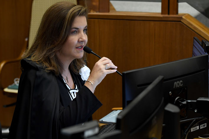 Imagem da ministra do Superior Tribunal de Justi&ccedil;a, Daniela Teixeira poss&iacute;vel indicada ao STF