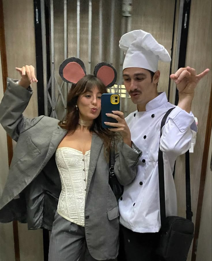 Fantasia de casal inspirada em Ratatouille