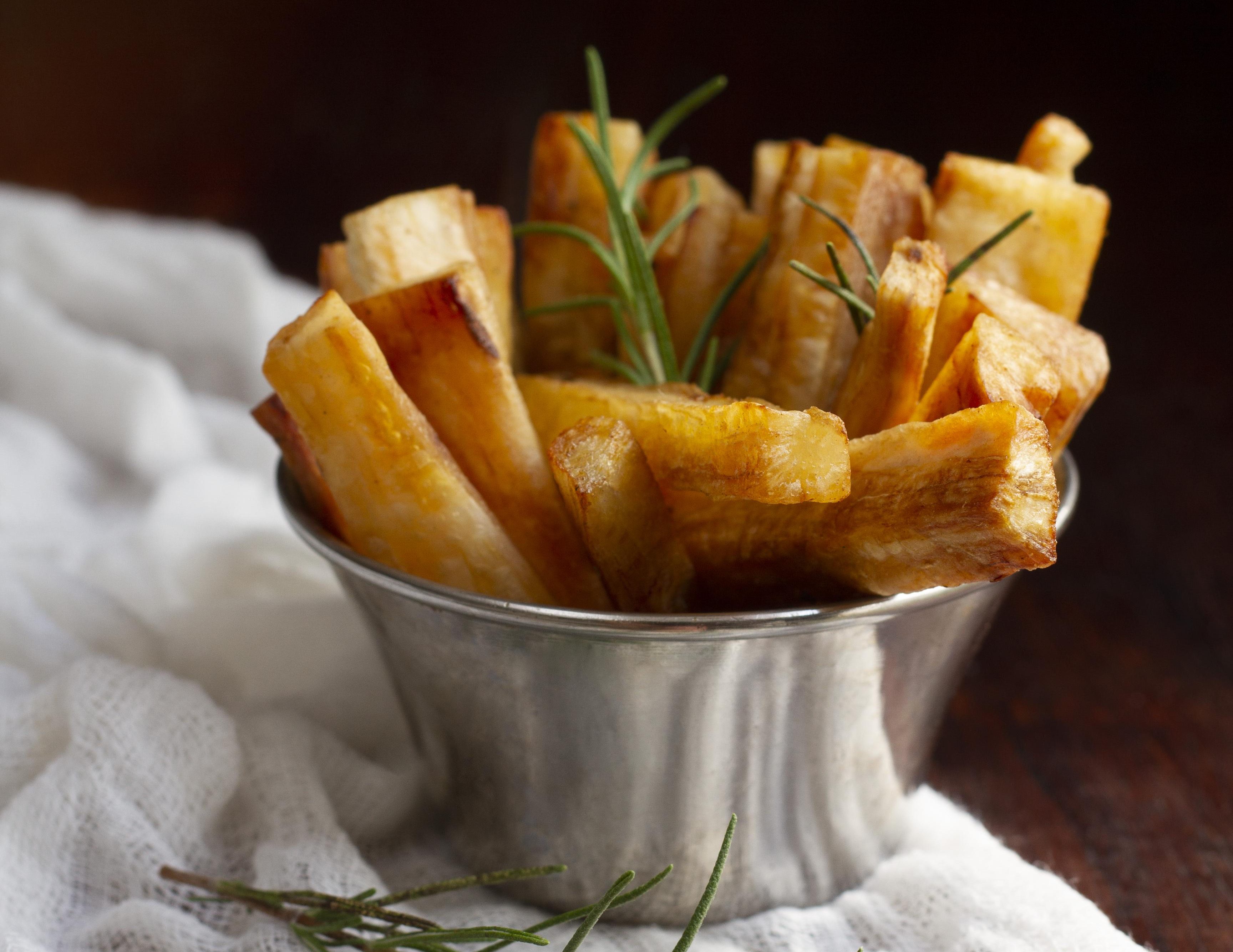 Receita de mandioca frita