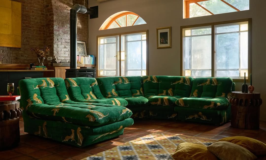 Inspira&ccedil;&otilde;es de projetos com sof&aacute;s estampados na decora&ccedil;&atilde;o