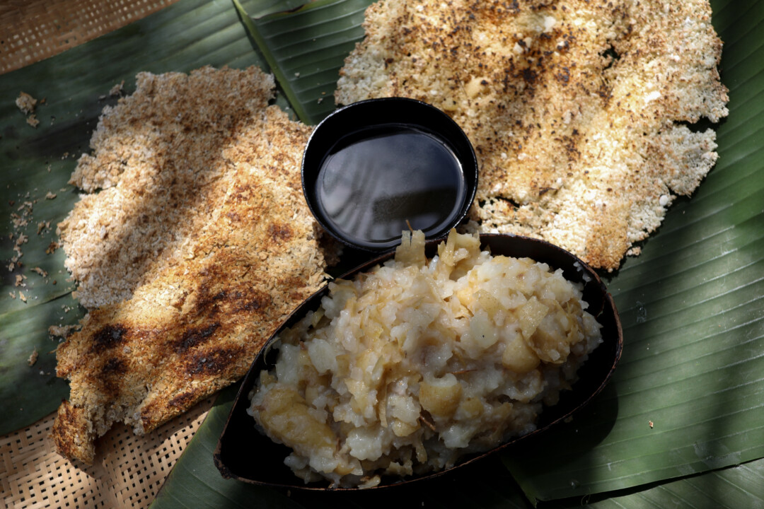 Imagem de batatas ari&aacute;, alimento em extin&ccedil;&atilde;o na Amaz&ocirc;nia.