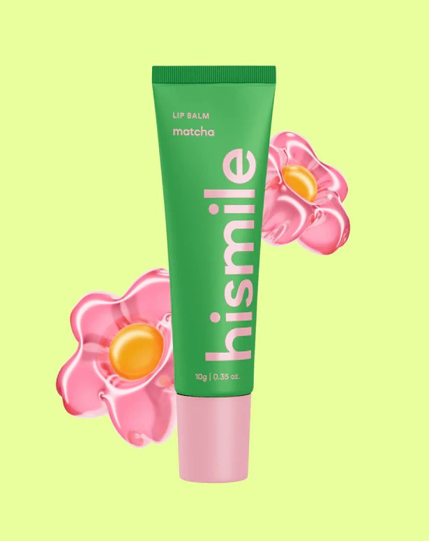 Foto de um hidratante labial com matcha