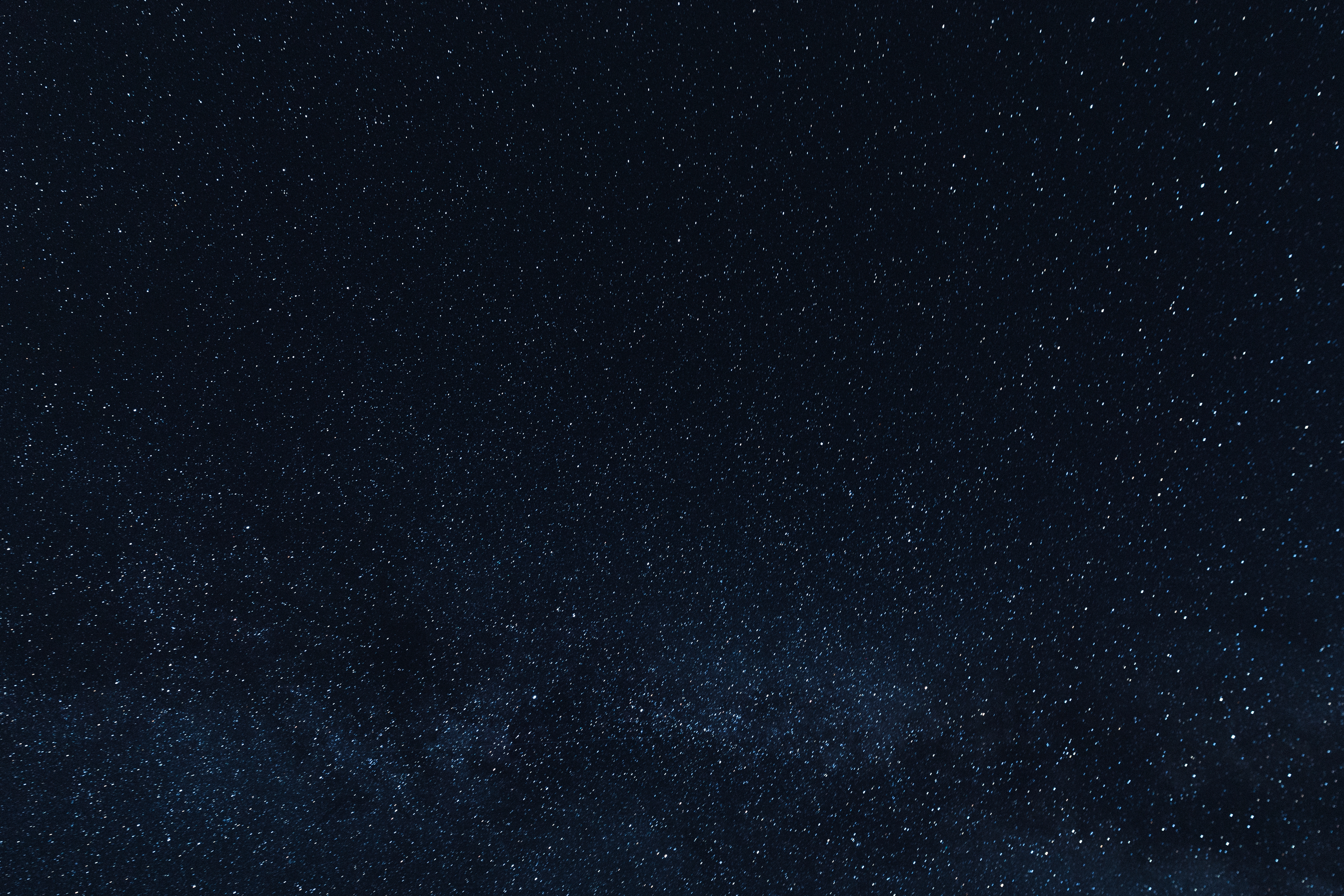 The beautiful shining stars in the night sky