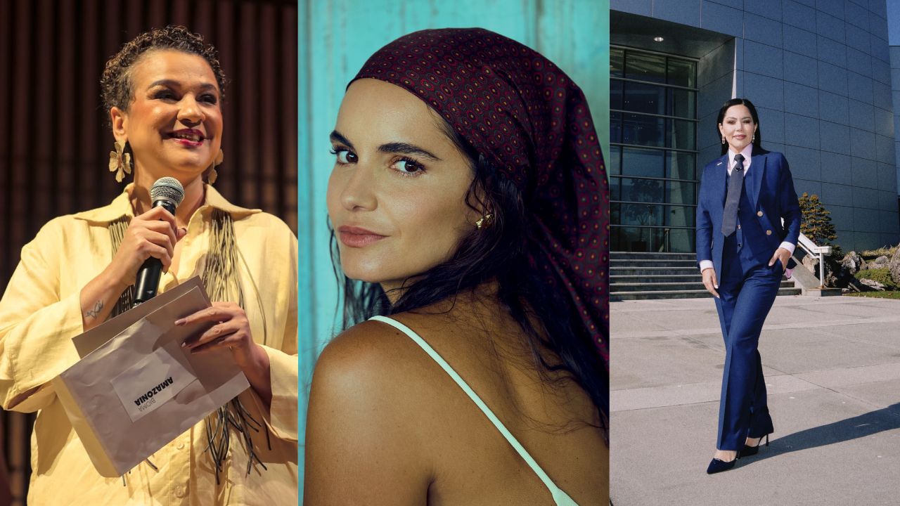 Imagem de Tarciana Medeiros, Renata Vanzetto e Bruna Tavares.