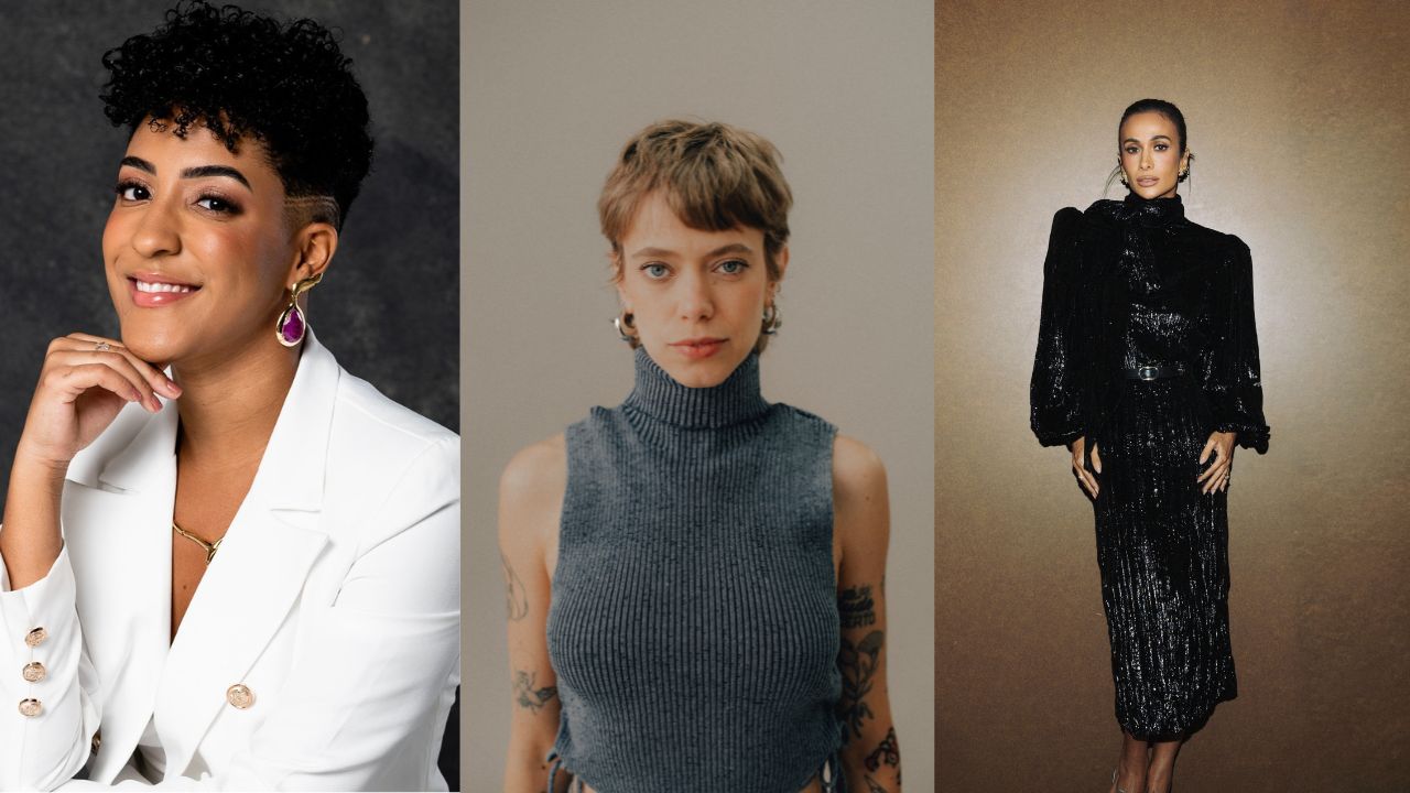 Imagem de Mari Kr&uuml;ger, Nath Finan&ccedil;as e Silvia Braz.