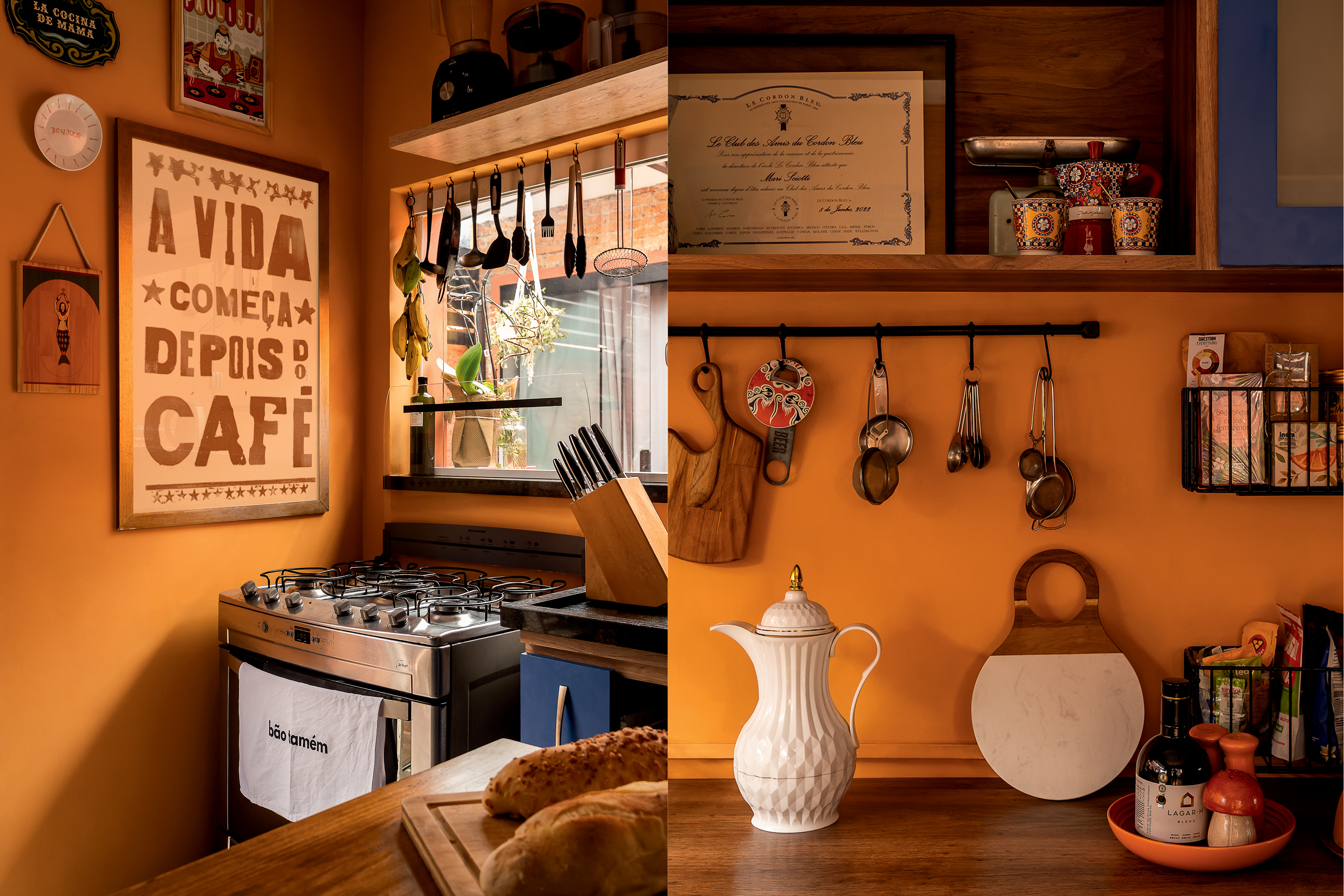 Decora&ccedil;&atilde;o da casa da chef Mari Sciotti para revista CLAUDIA
