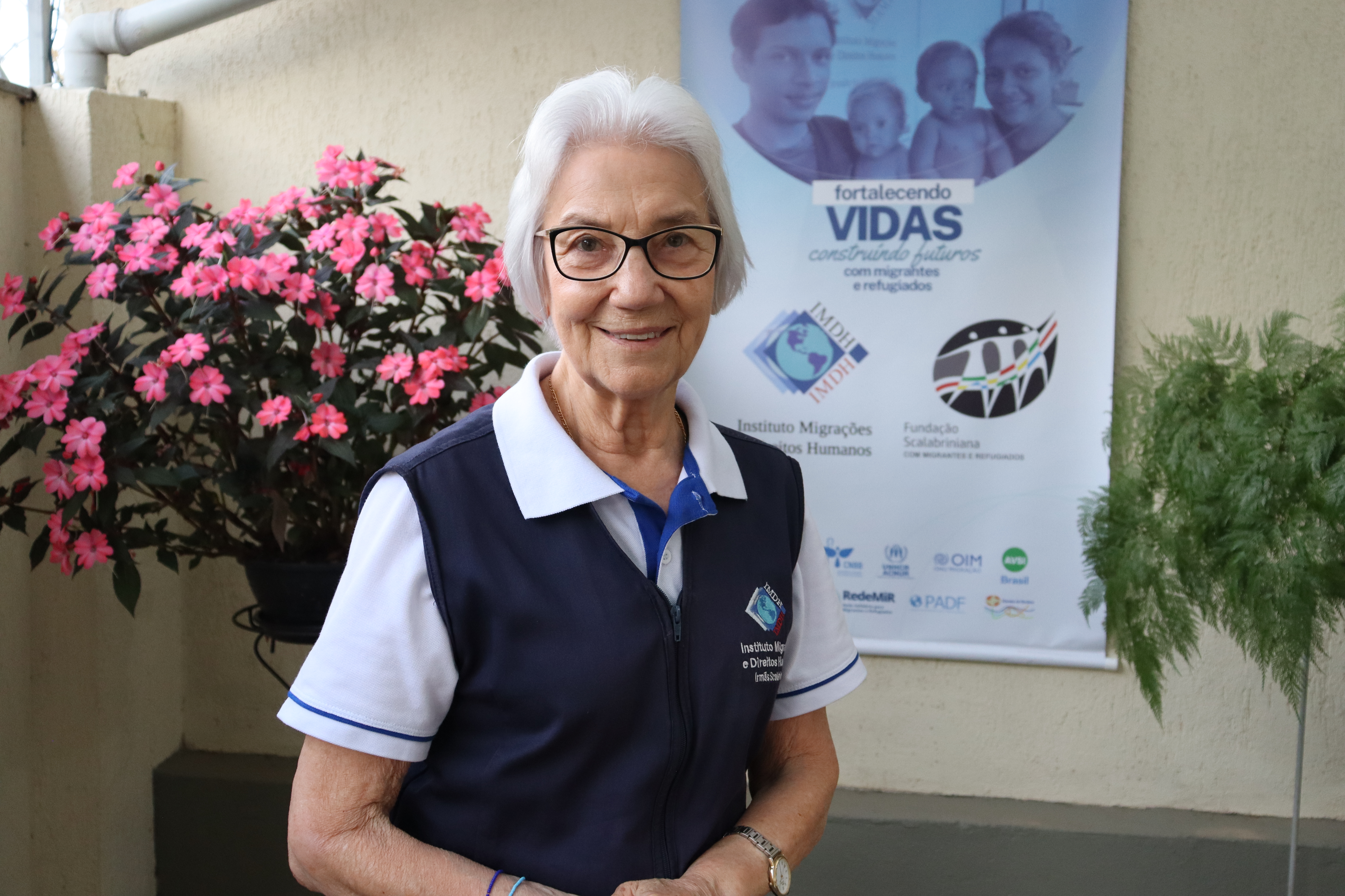 Irm&atilde; Rosita Milesi, homenageada por d&eacute;cadas de dedica&ccedil;&atilde;o em ajudar pessoas refugiadas.