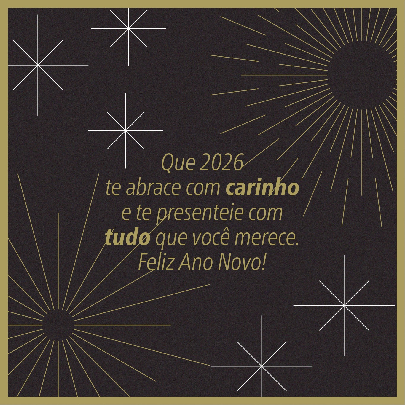 Mensagem de ano novo