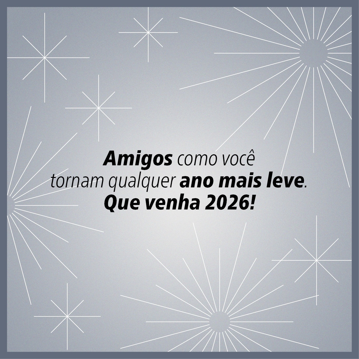 Mensagem de ano novo