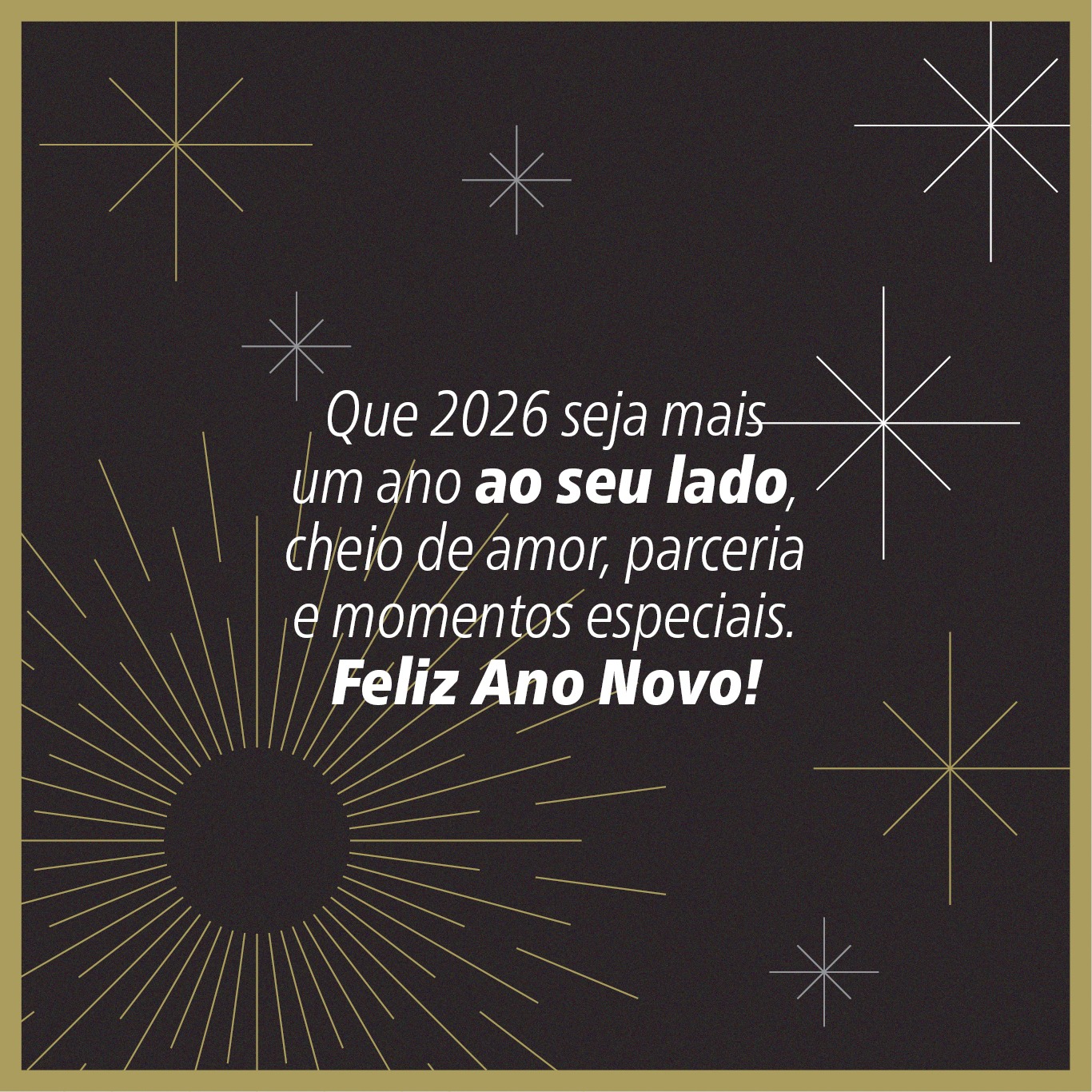 Mensagem de ano novo